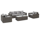 PALAWAN Rattan Outdoor Furniture Sofa Set 4PCS